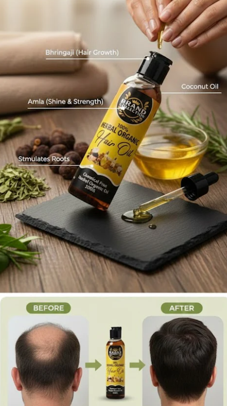 pure harbal hair oil fast hair growth