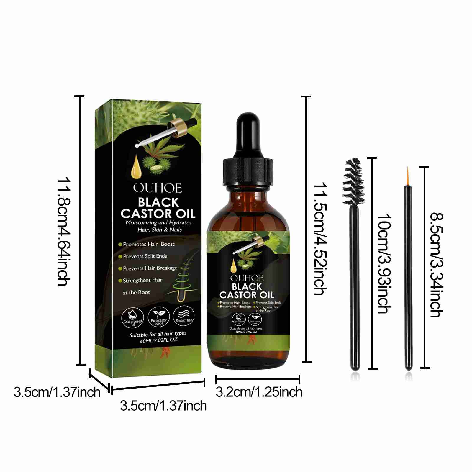 Oil 100% Organic Moisturize Hair Growth